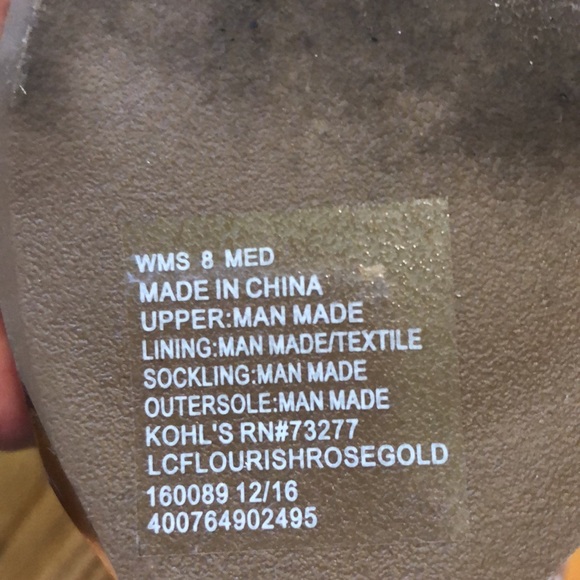 Gold strappy heels - Picture 8 of 10